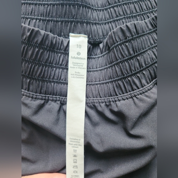 Lululemon Wanderer Wide Leg Pant Size 10 Black - Picture 12 of 12